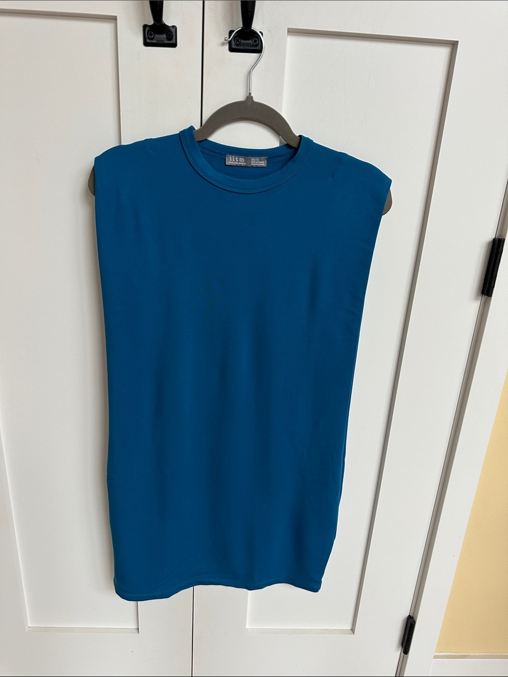 iltm Sleeveless Teal Shift Dress Size XS